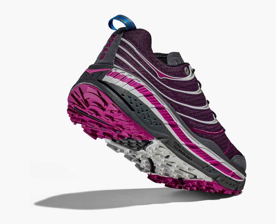 HOKA Stinson Evo OG Aubergine / Fuchsia