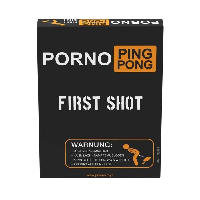 Craze Pasmo Porno Ping-Pong - Jeu de cartes pour adultes 110 cartes Noir (18+)