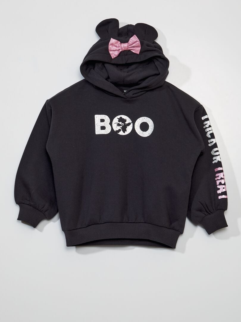 Minnie Mouse hoodie - Halloween - Zwart