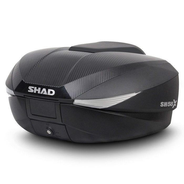 Top Case - Shad - SH58X Carbon - 46-58L - Smart Lock - Universal