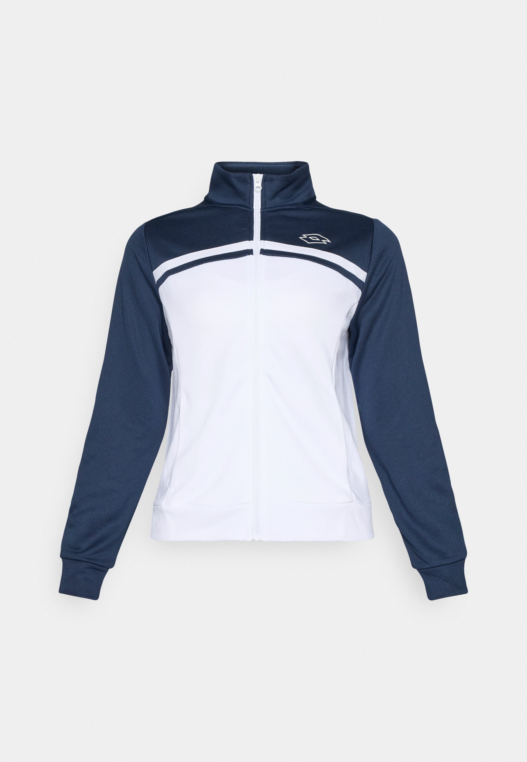 Lotto SQUADRA JACKET - Sweatshirt met rits - marineblauw
