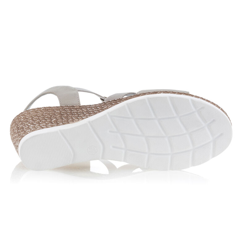 Beige sandaler / sko med åpen tå til dame