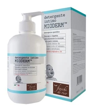 Mioderm Intimreinigungsgel mit Reisflocken, 240 ml
