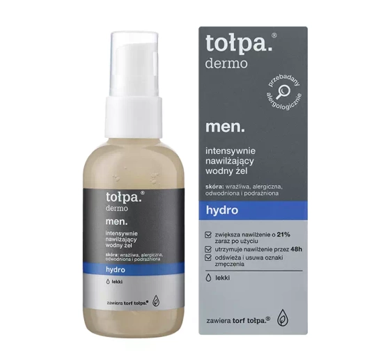 Tołpa Dermo Men Hydro intensywnie nawilżający wodny żel 75ml