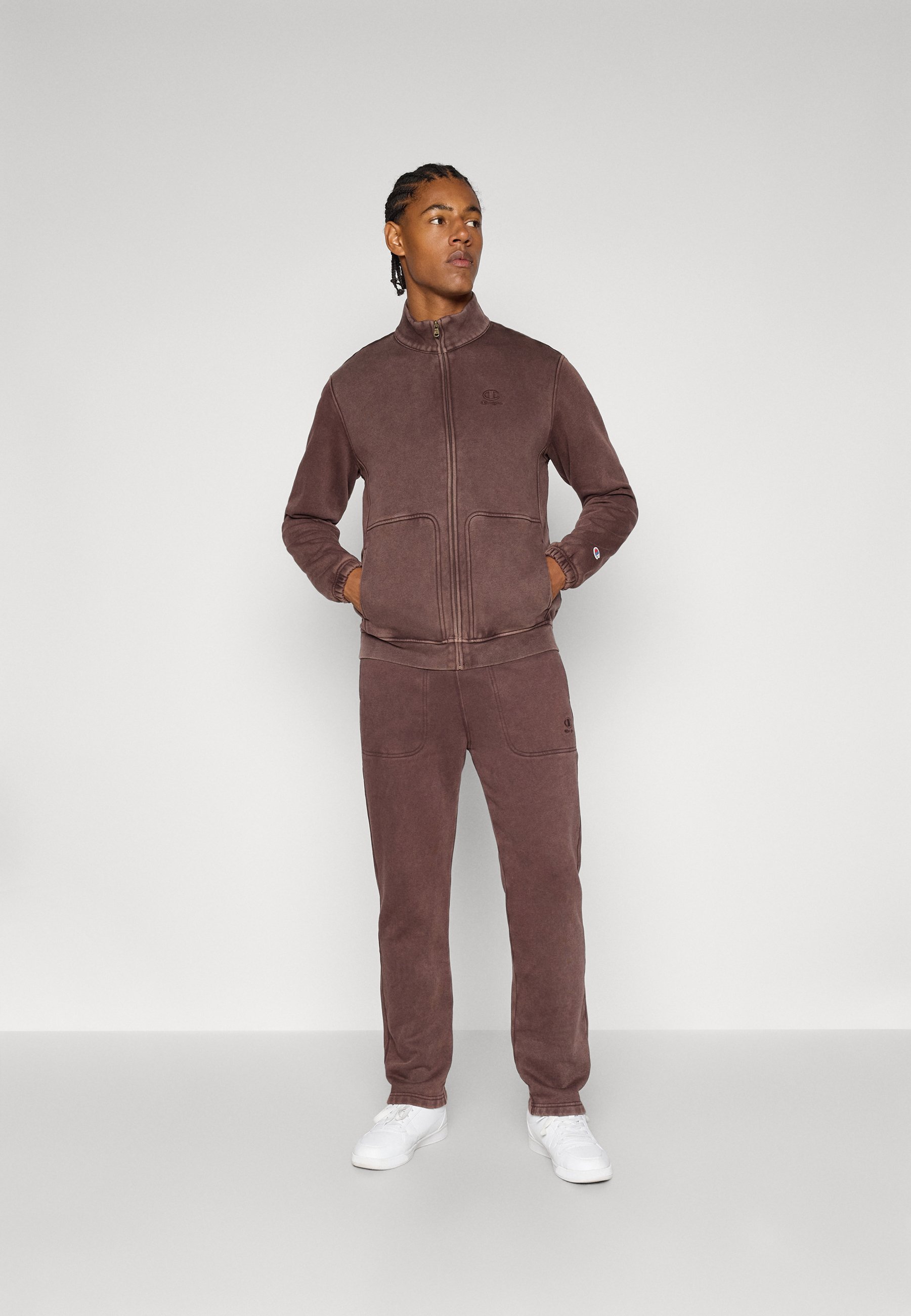 Ensemble de survêtement Champion WASH à fermeture éclair intégrale - Survêtement - marron