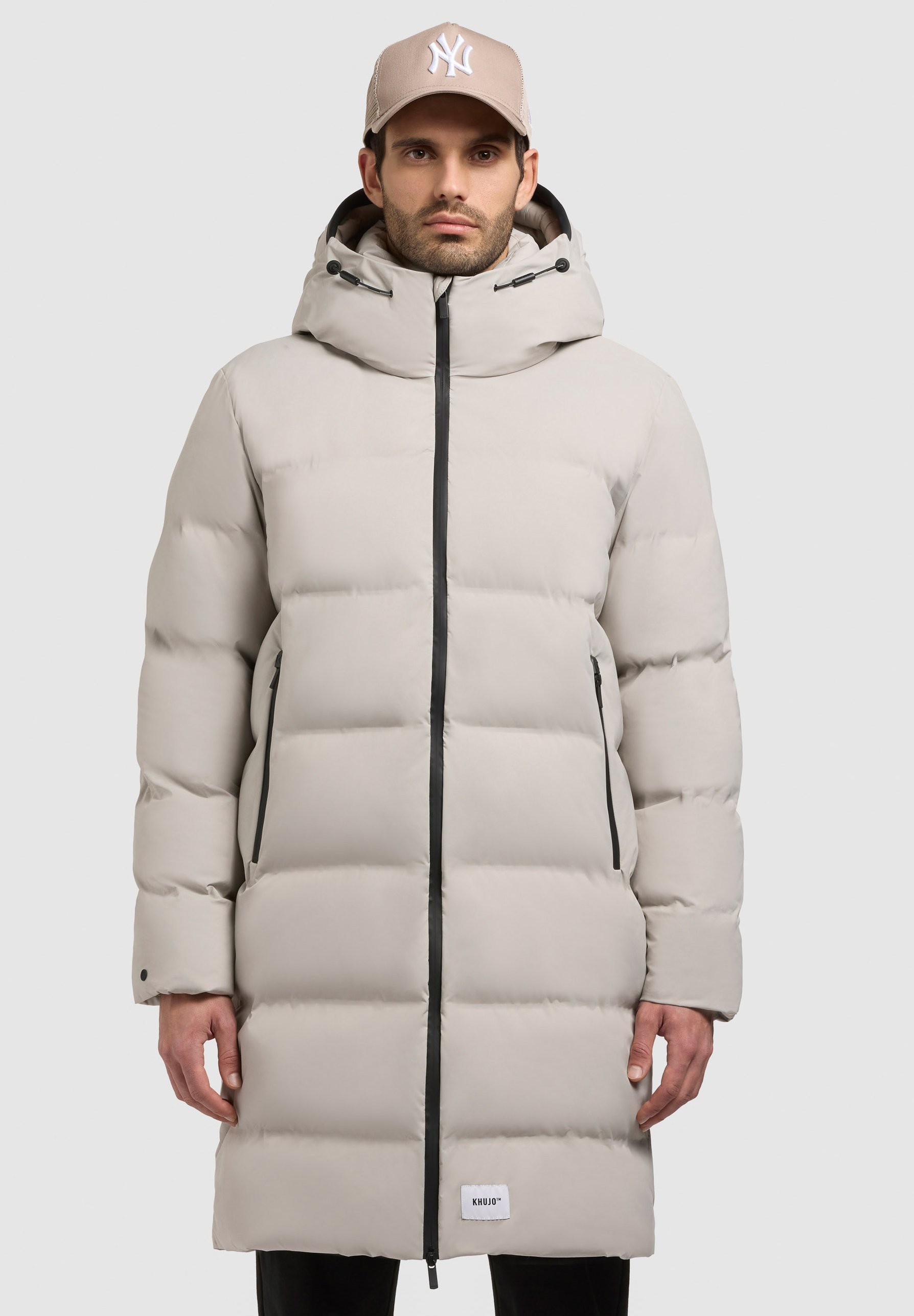 khujo CAIUS - Manteau d'hiver - gris clair