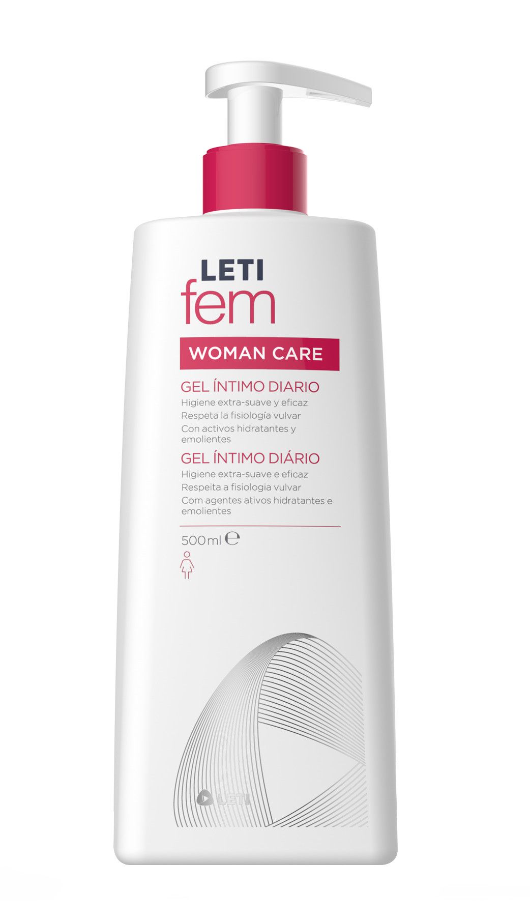 „Letifem Woman“ kasdienis intymios higienos gelis Moteriška priežiūra