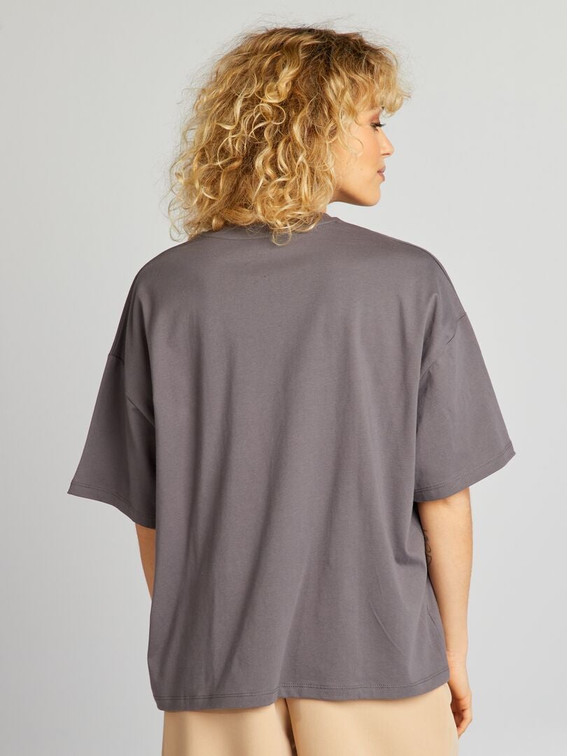 Camiseta 'Nirvana' - gris
