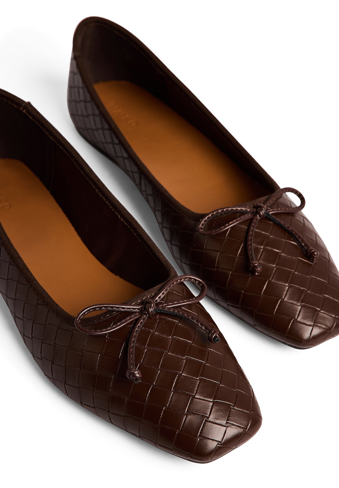 NA-KD Ballerines - marron foncé