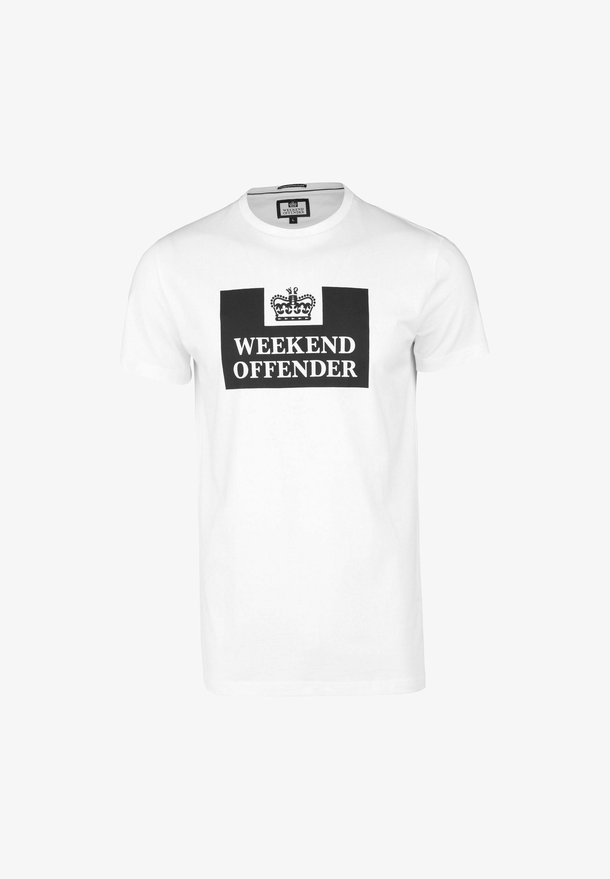 Magliette stampate Weekend Offender