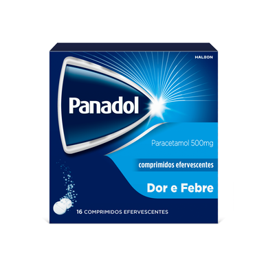 Panadol 500 mg Dolor y fiebre 16 comprimidos efervescentes