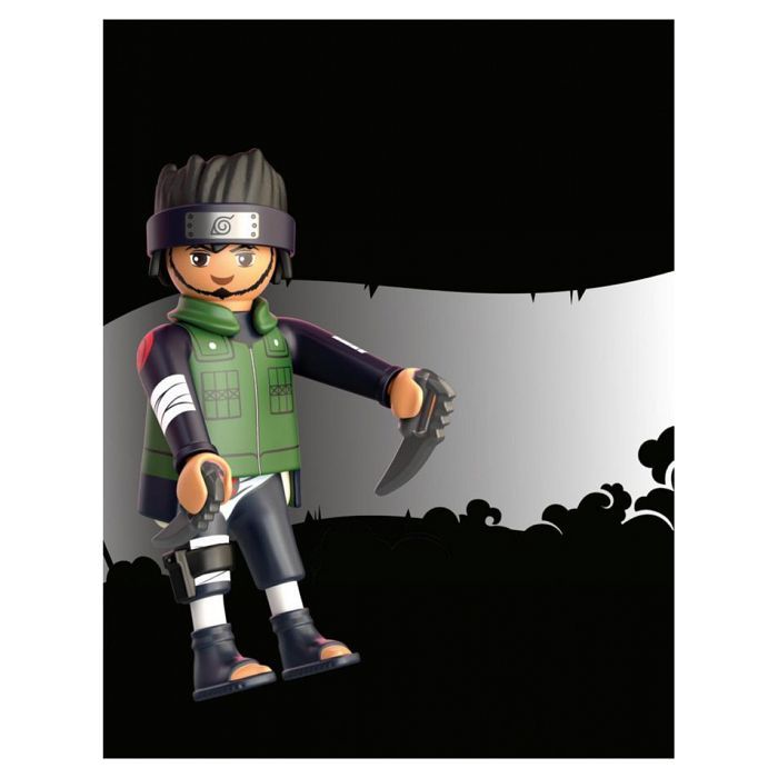 Figure - PLAYMOBIL - Asuma - Naruto Shippuden - Green - Multicolored - Child