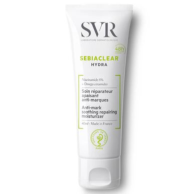 SVR Sebiaclear Hydra raminamoji ir atkuriamoji priemonė nuo dėmių, apsauganti nuo žymių, 40 ml 40 ml