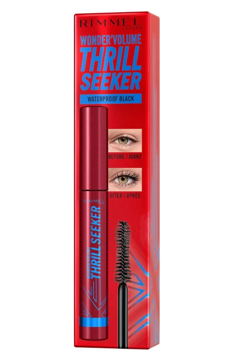 Rimmel Mascara Volume Thrill Seeker Waterproof Black