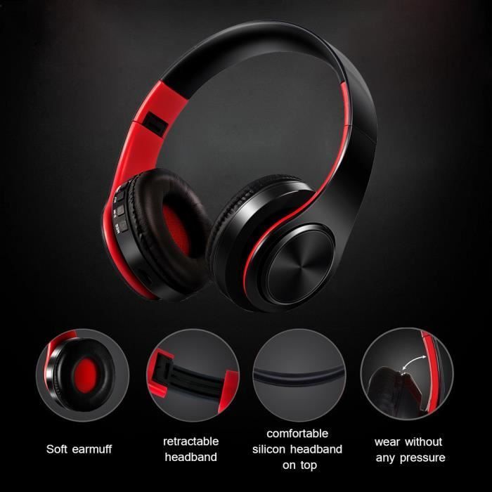 GOBRO Draadloze Bluetooth TV-koptelefoon - Groen - HiFi-oortjes - Diepe bas