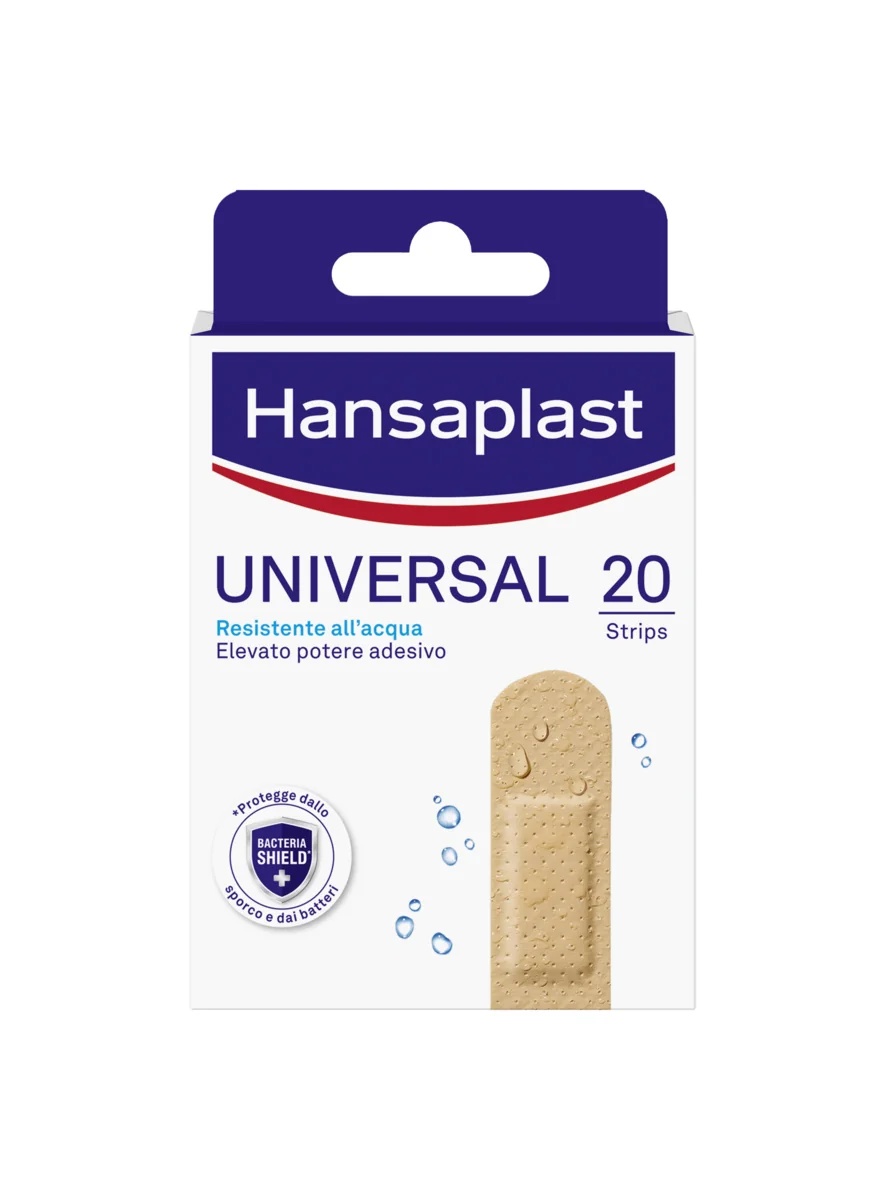 HANSAPLAST Hansaplast Universalpflaster, 20 Stück, wasserdicht