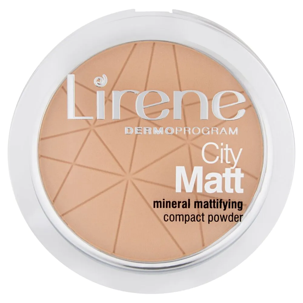 Lirene City Matt mineralny puder matujący, 02