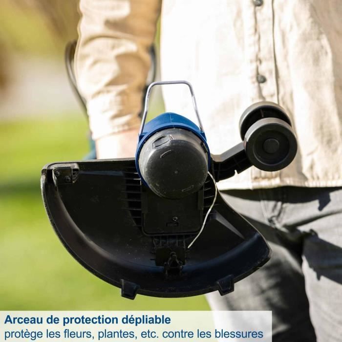 Kit tosaerba BC-MP320-X da 32 cm + bordatrice 2 in 1 C-LT300-X - SCHEPPACH 20V IXES + 2 batterie da 4ah + caricabatterie