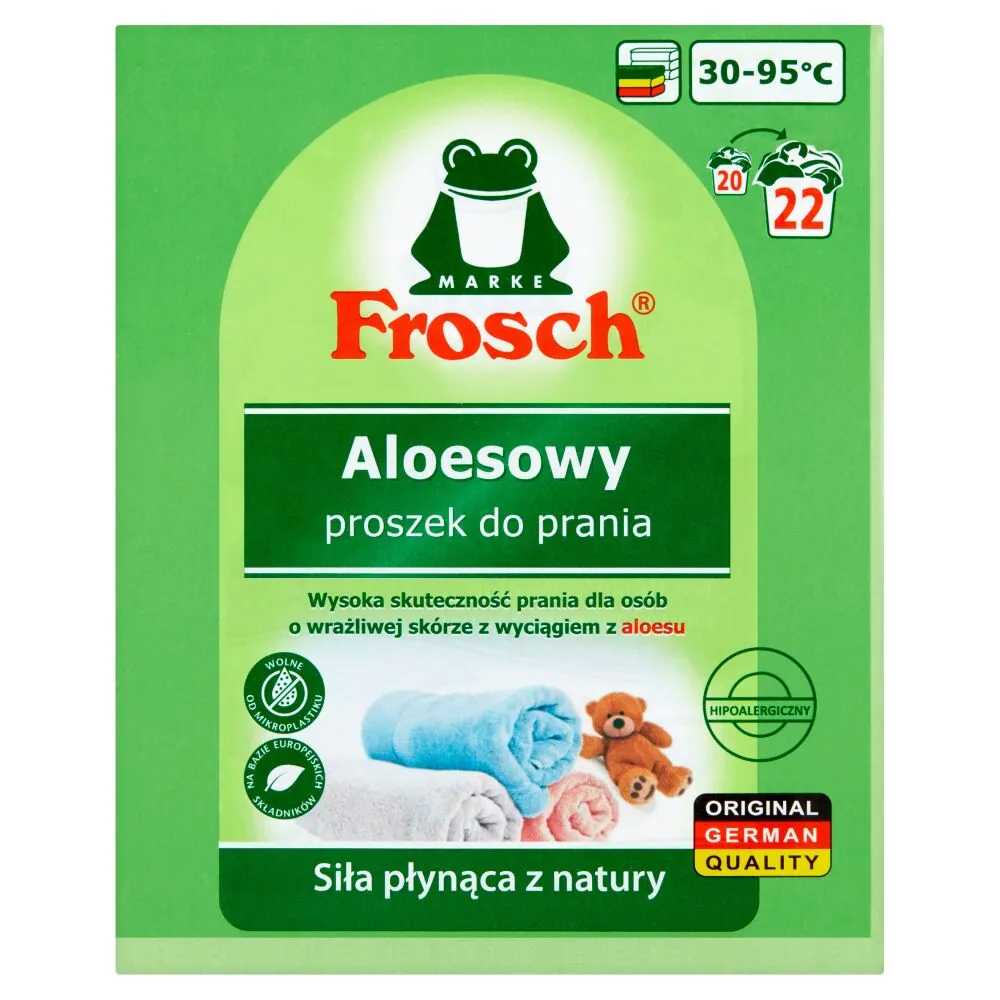 Frosch Aloesowy Proszek do Prania 1,45 Kg