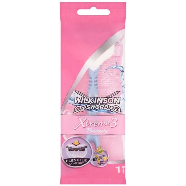 WILKINSON Xtreme 3 Beauty vienkartinis skustuvas su alaviju Plaukų šalinimas
