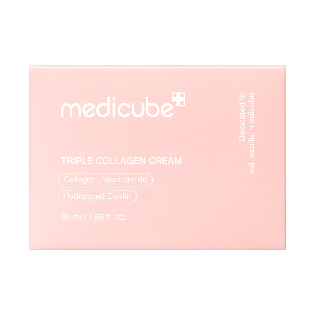 Viso GLASS GLOW -  Triple Collagen Cream - Crema viso giorno idratante, Crema viso giorno antirughe, Crema viso giorno antimacchie