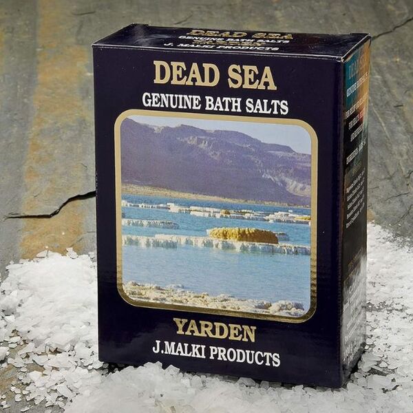Sales de baño auténticas Malki del Mar Muerto, 1 kg