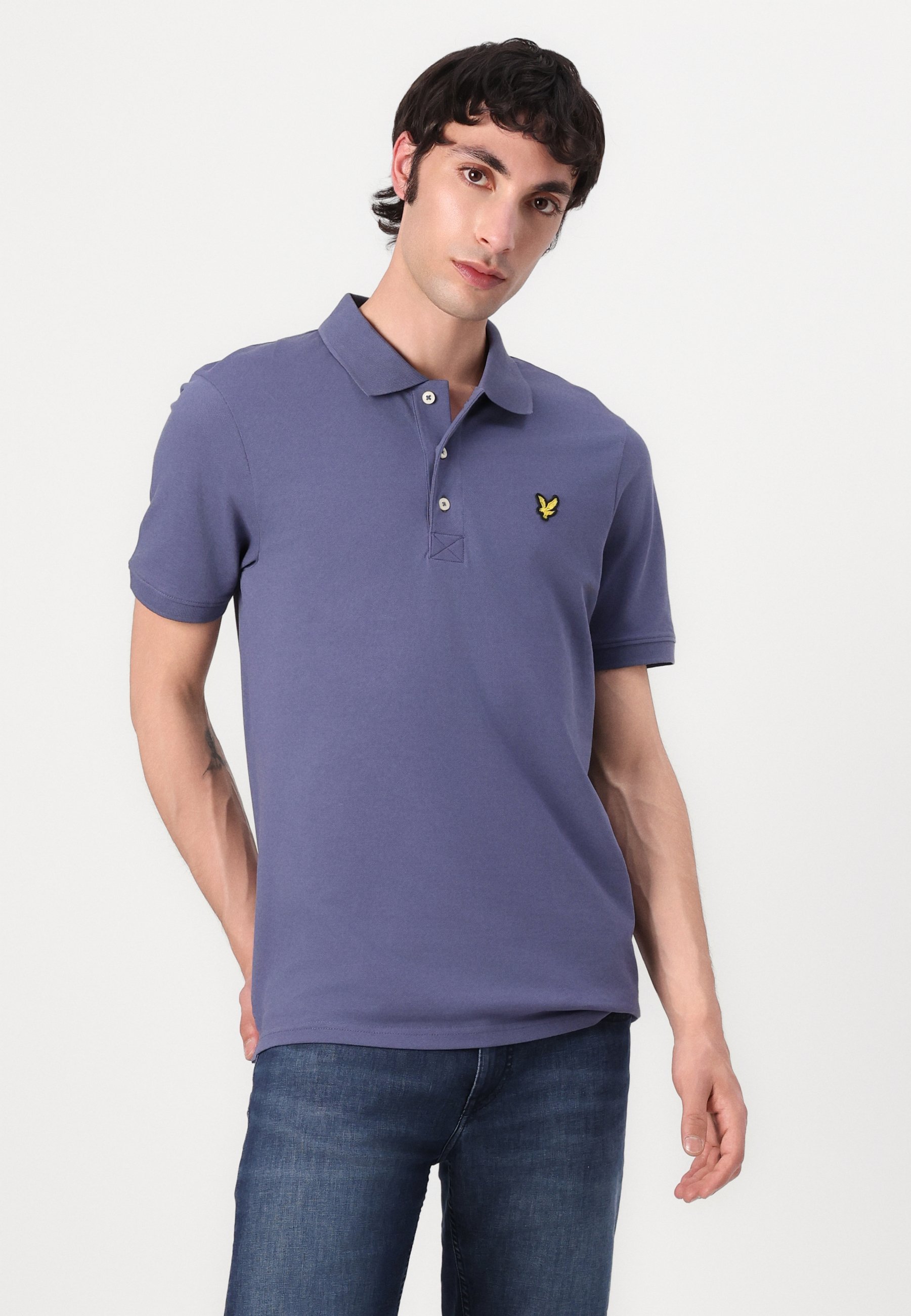 Polo Lyle & Scott - blu indaco
