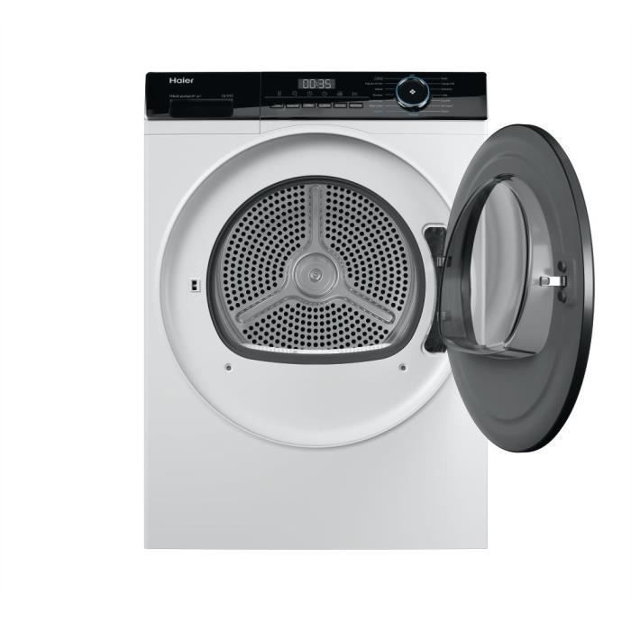 Asciugatrice a pompa di calore HAIER HD100-A2939-FR Serie I-Pro 3 - 10 kg - Bianca