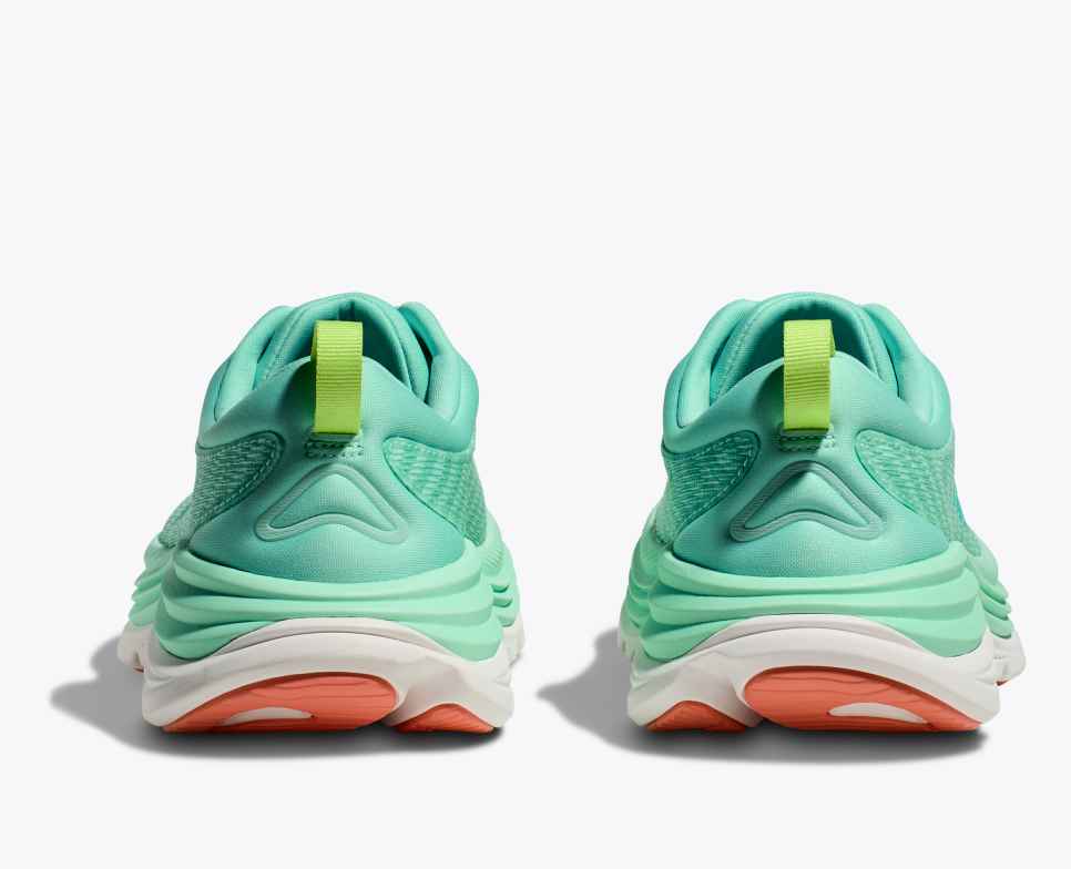 HOKA Gaviota 5 Seafoam / Electric Aqua