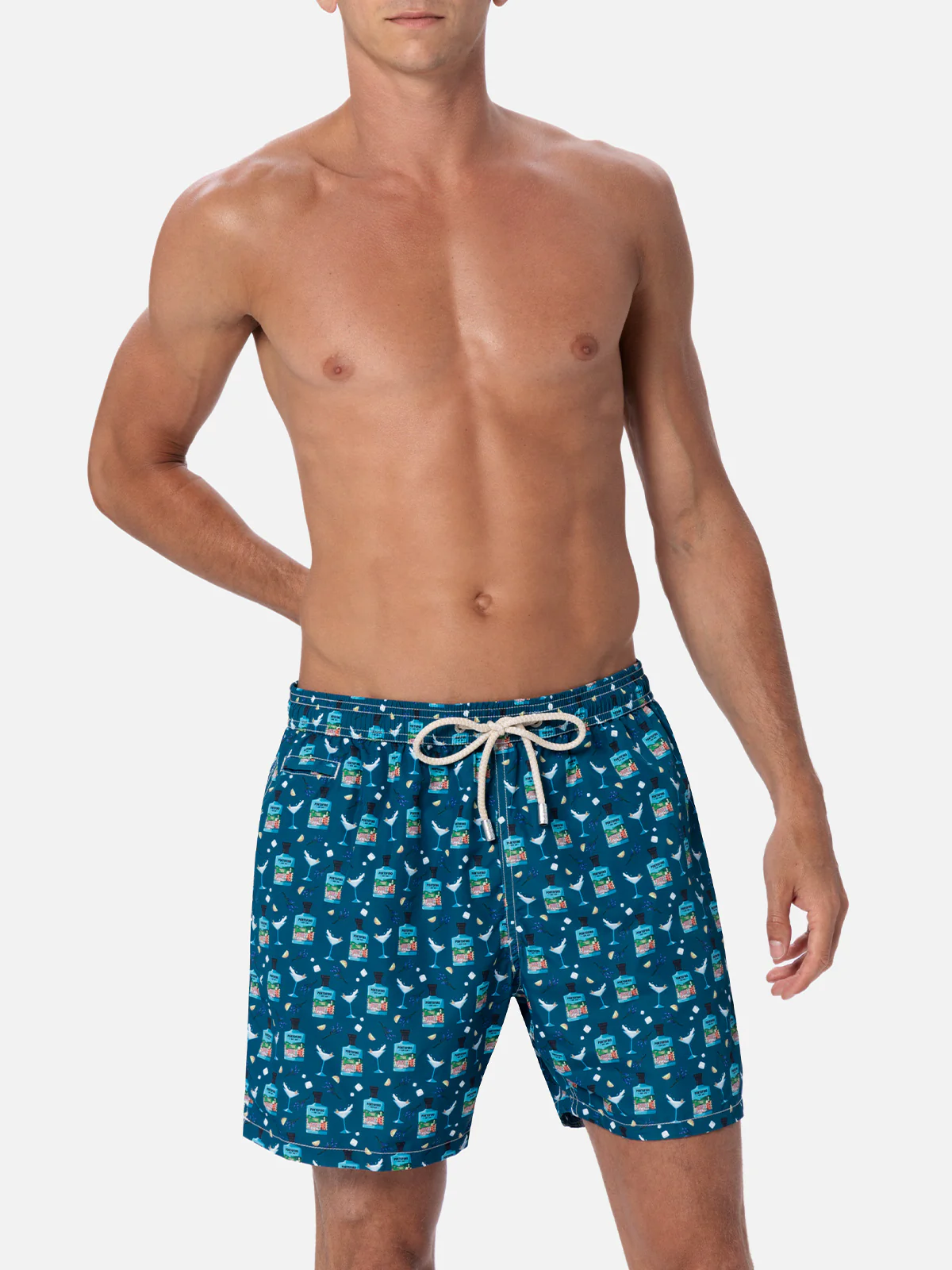 Costume da bagno da uomo in tessuto leggero Lighting Micro Fantasy con