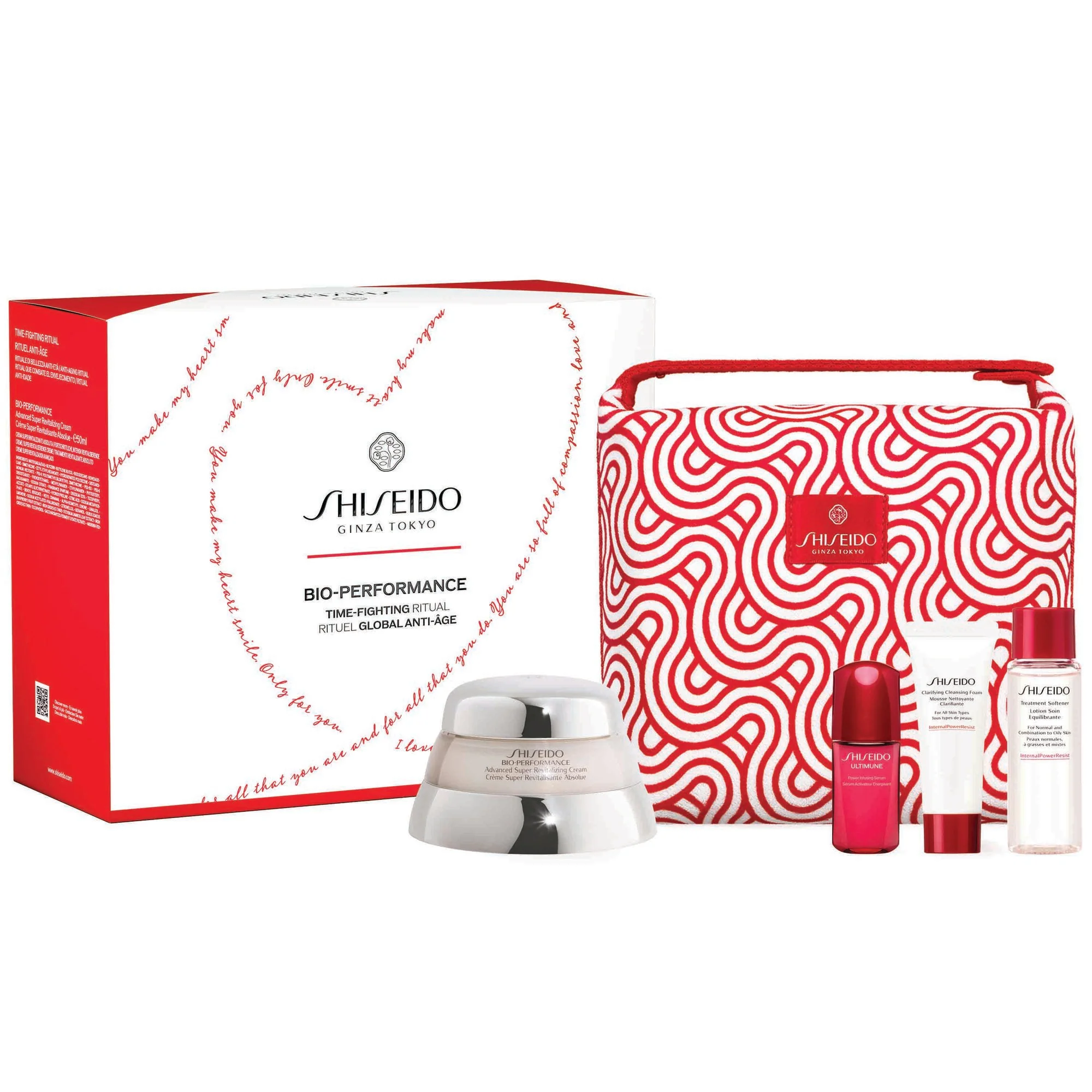 Bio-Performance Bio-Performance Pouch Set - Cofanetto Antirughe, Tratt.viso 24 ore antirughe