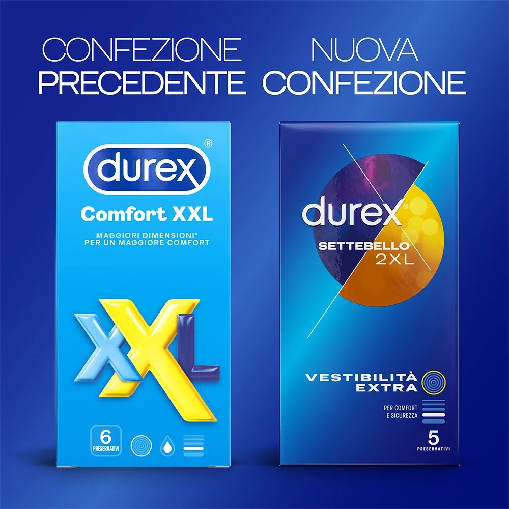 DUREX Durex Comfort XXL 6-teilig, klassische Passform