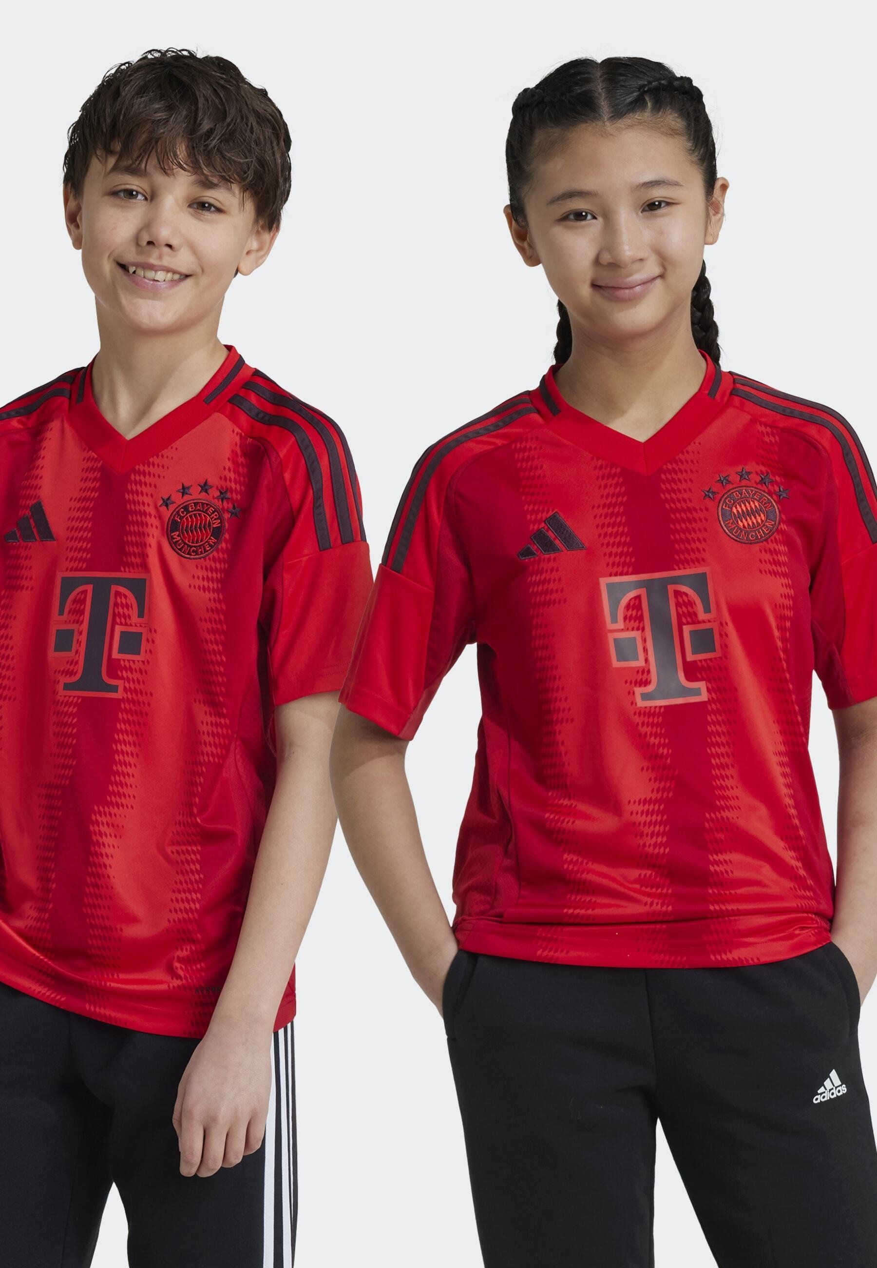 adidas Performance FC BAYERN 24/25 DOMICILE ENFANTS - Tenue du club - rouge