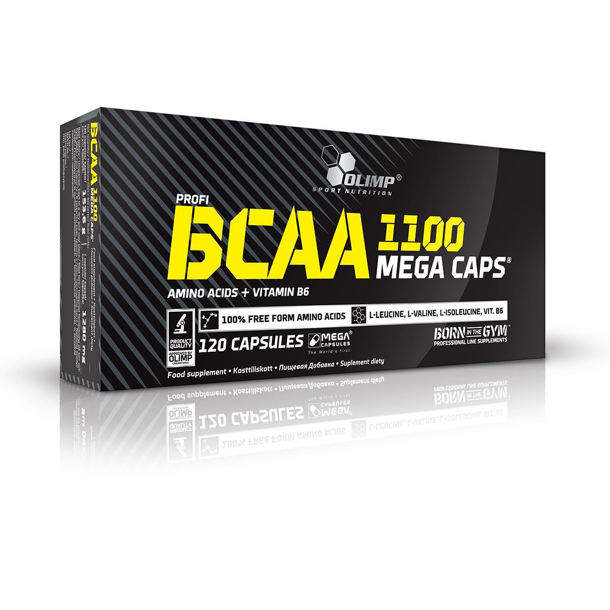BCAA 1100 Megakapslar
