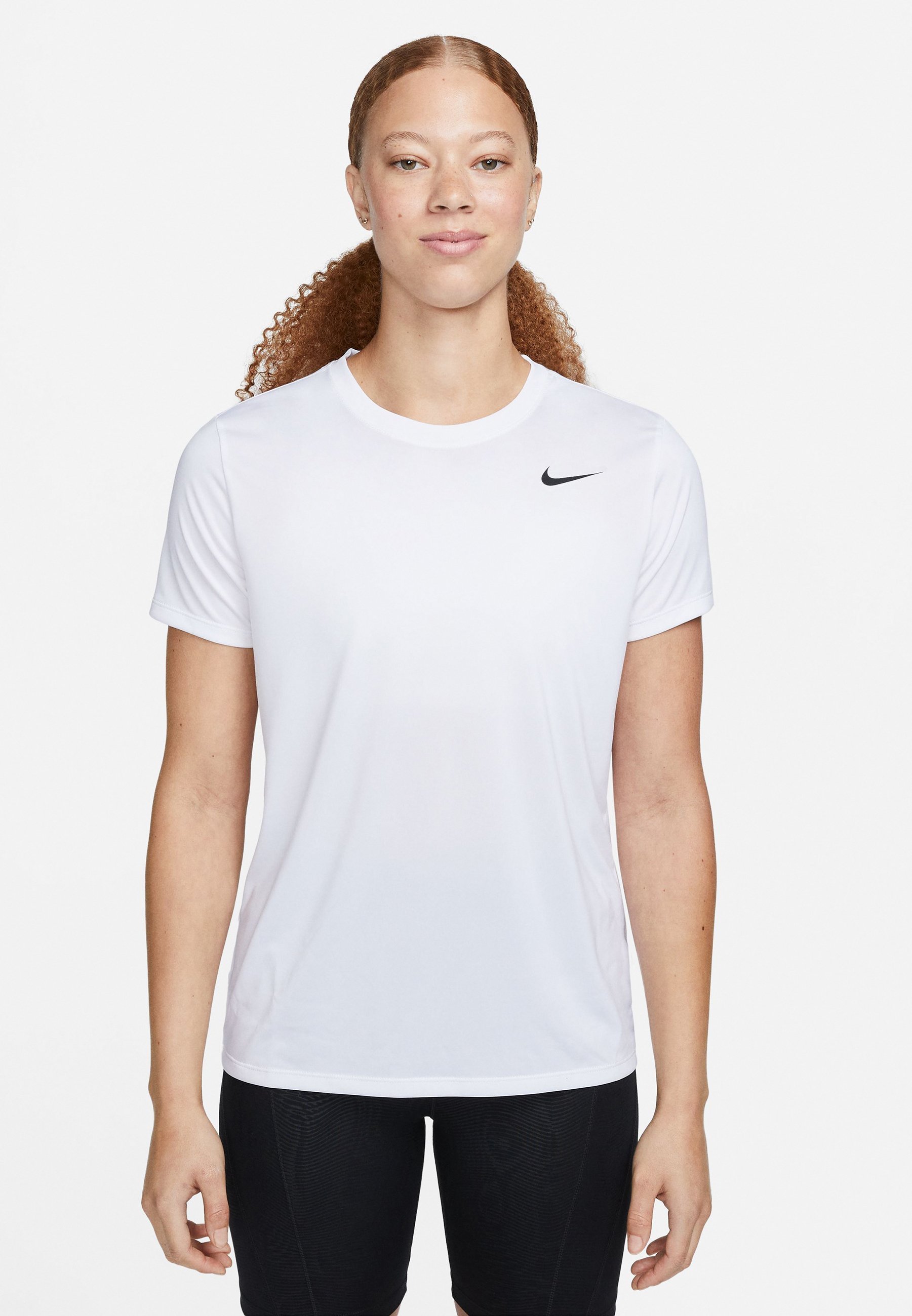 Nike Performance T-shirt - Sport T-shirt - wit/zwart