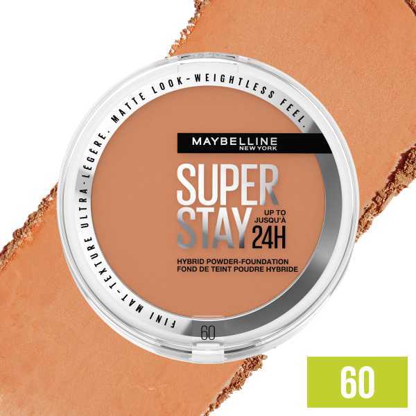 Maybelline Superstay 24H Hybrid Powder Foundation, 60