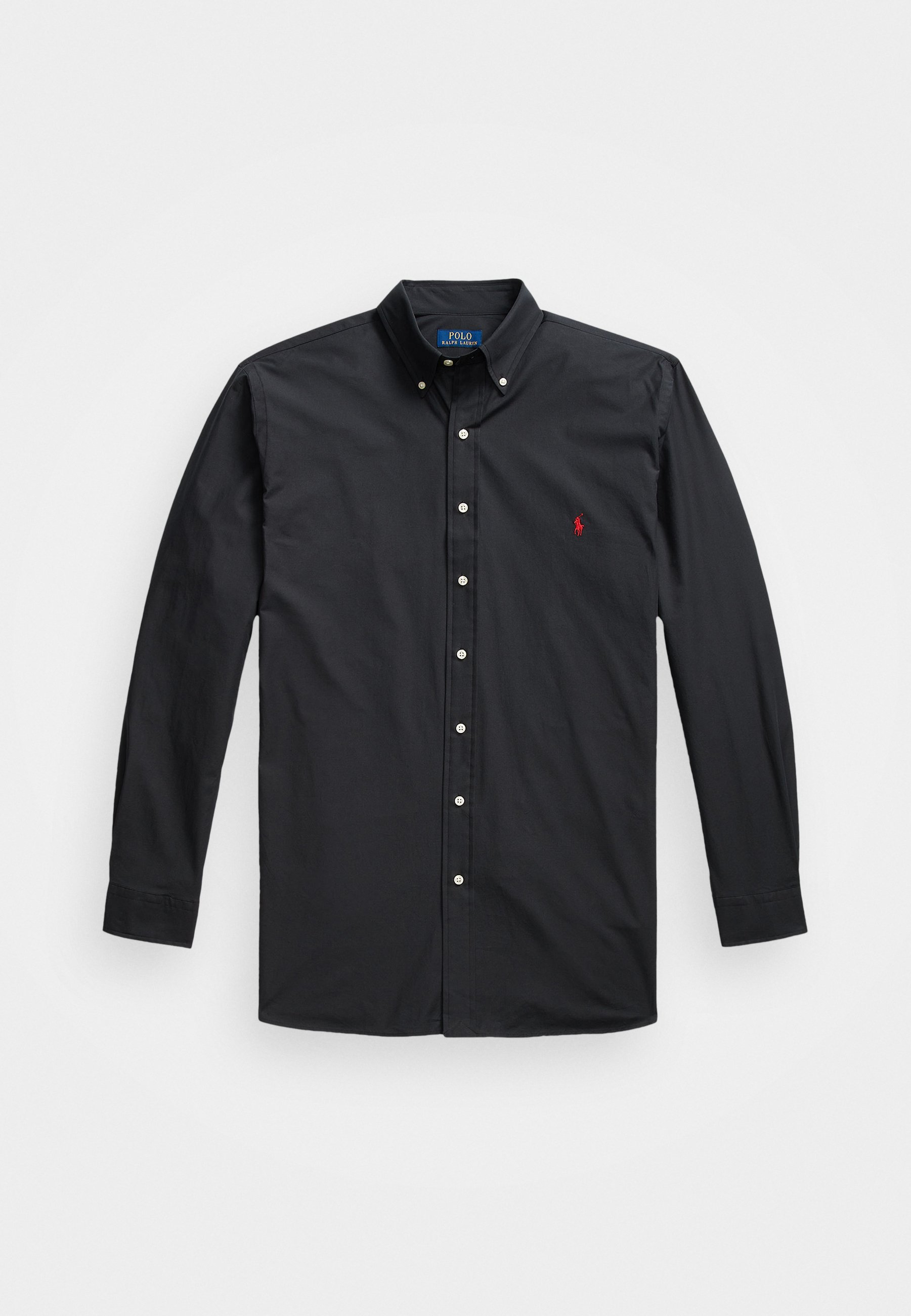 POLO RALPH LAUREN HOODIE STRETCH POPLIN SHIRT - Košile - black