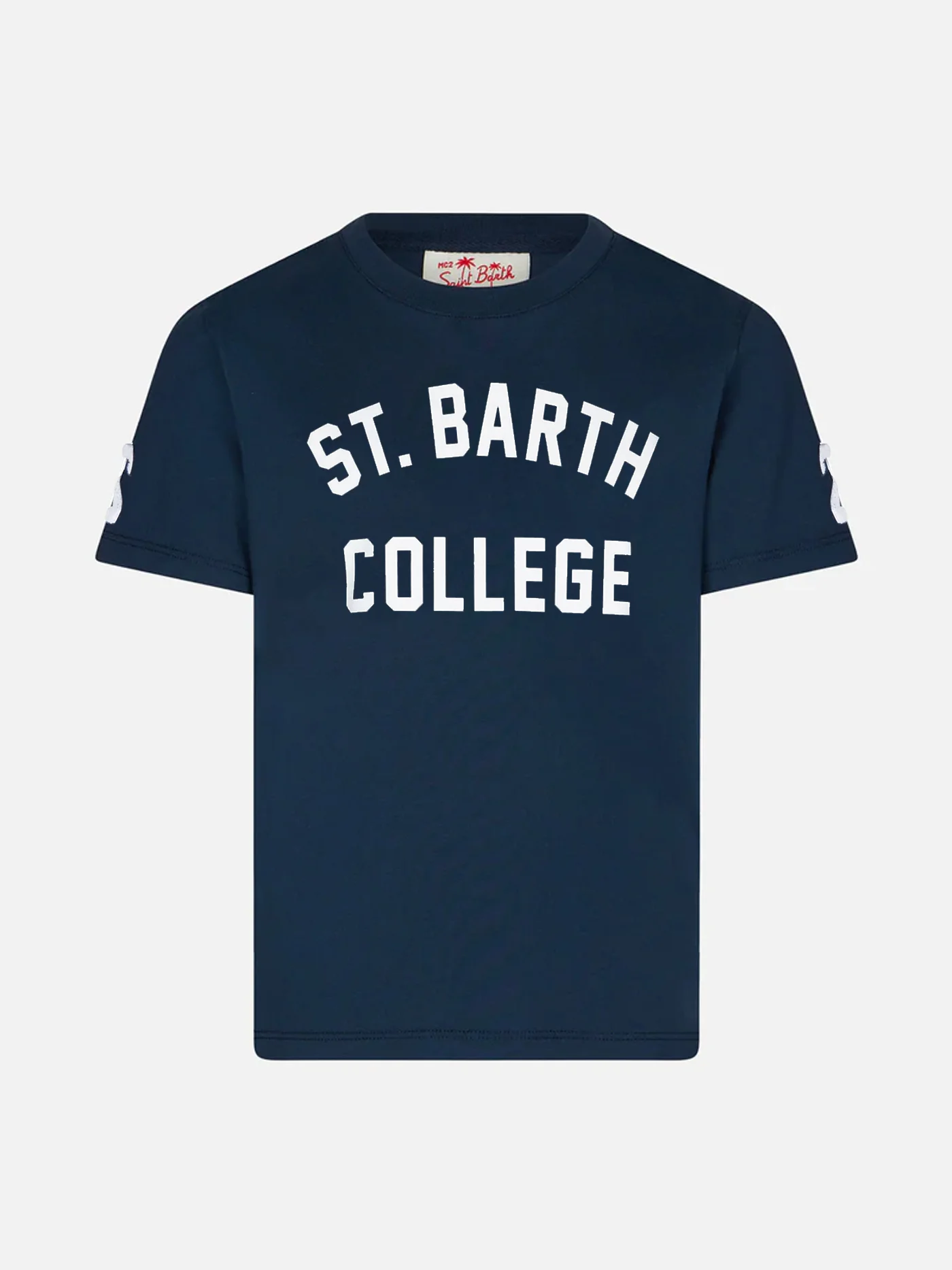St. Barth College katoenen T-shirt voor kinderen