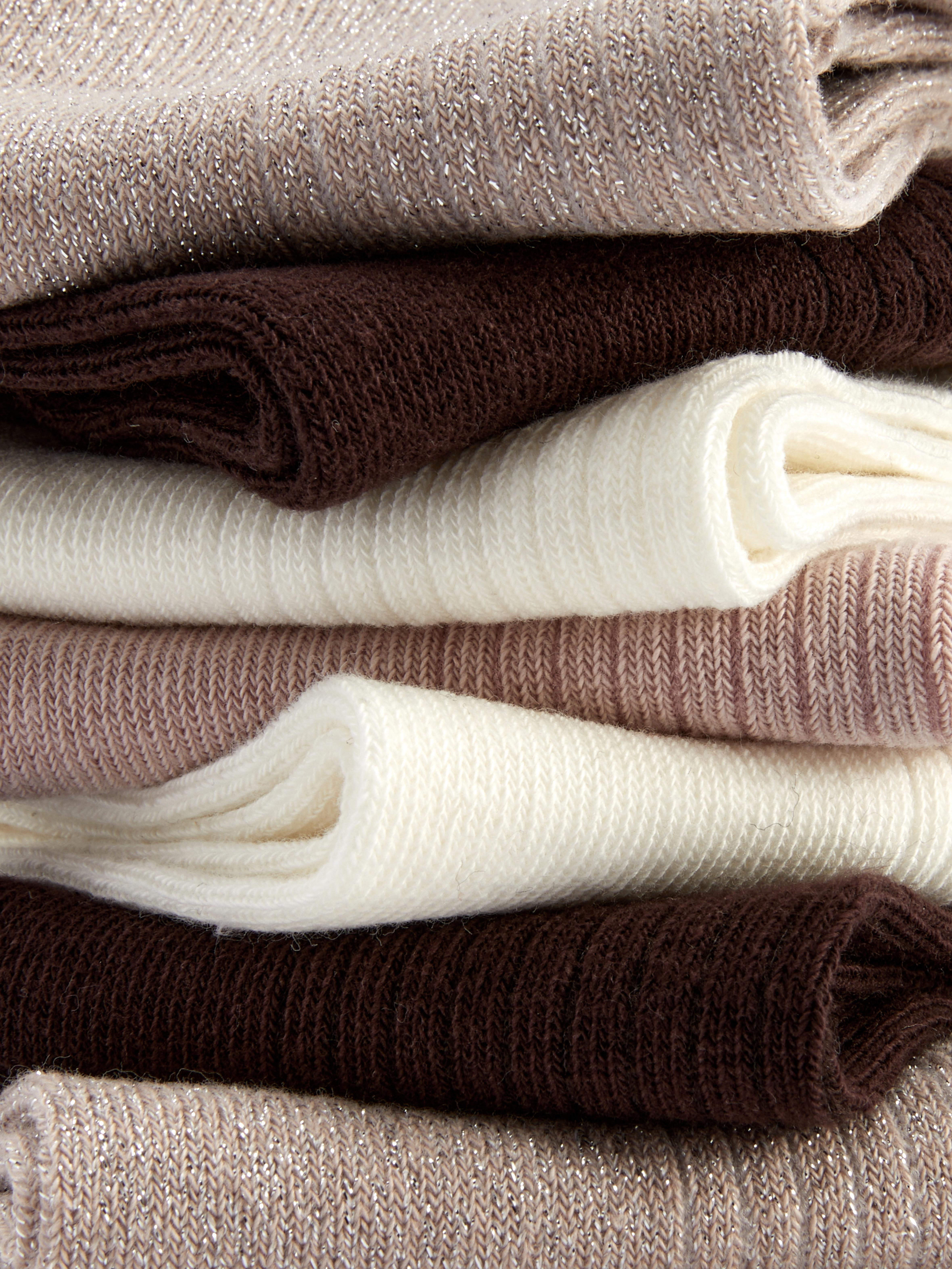 Sneaker-Socken, 7 Paar Füllen Sie Ihre Sockenschublade mit diesem Multipack Knöchelsocken in aufeinander abgestimmten Farben auf!