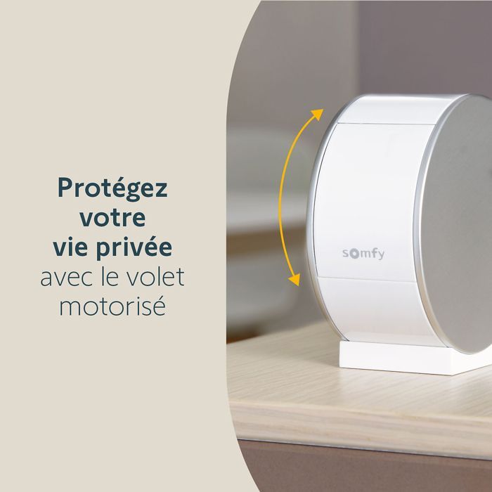 Somfy 1875350 - Alarma doméstica esencial - Paquete de vídeo - Alarma doméstica inalámbrica con conexión Wi-Fi - Cámara de vigilancia interior