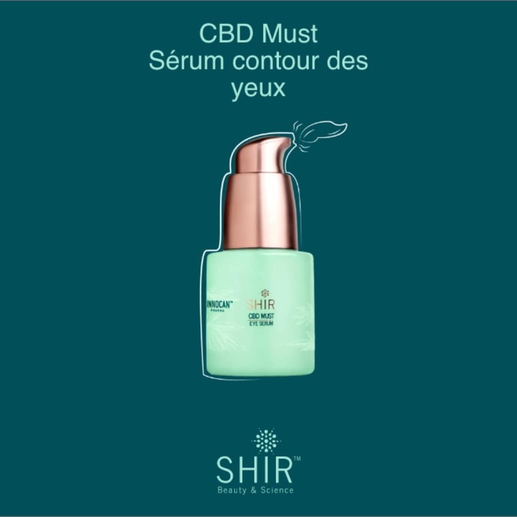 SHIR BEAUTY Serum contour des yeux concentré en CBD