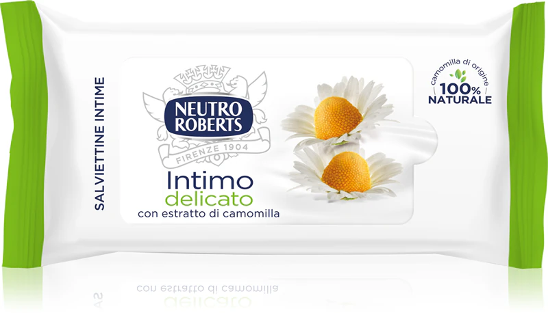 Neutro Roberts Intimo & Estratto di Camomilla intieme hygiënedoekjes