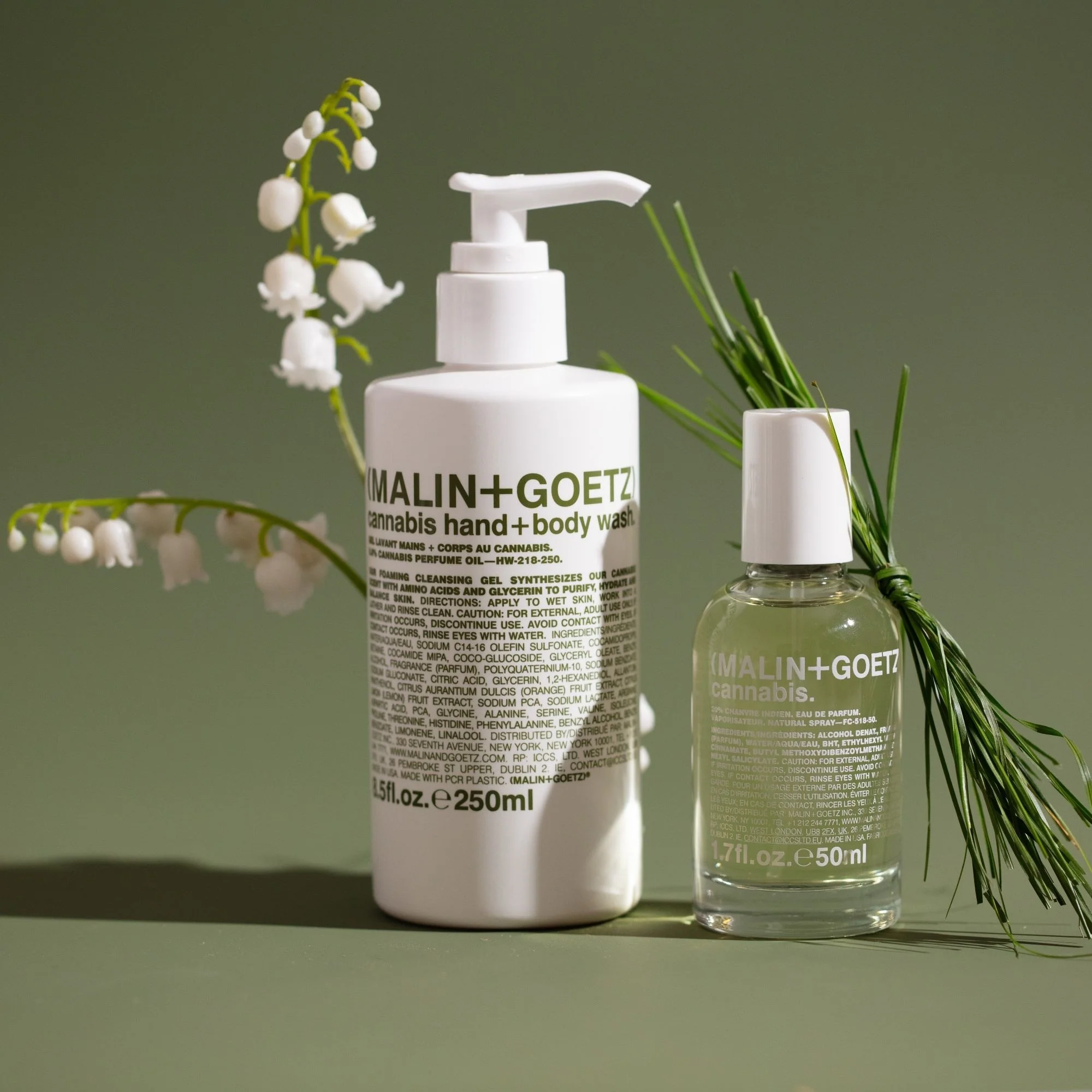 Body Cannabis Hand+Body Wash - Bagno e Doccia, Detergente Mani