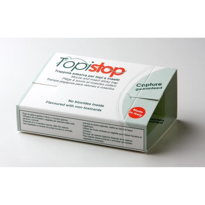 10 trampas adhesivas para ratones TOMISTOP