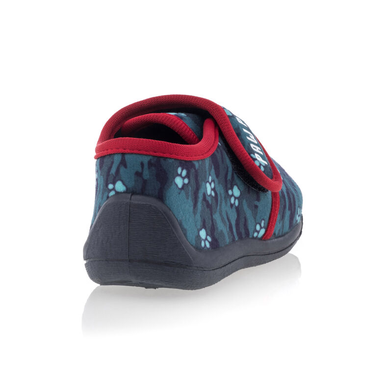 Pantuflas azules para niño