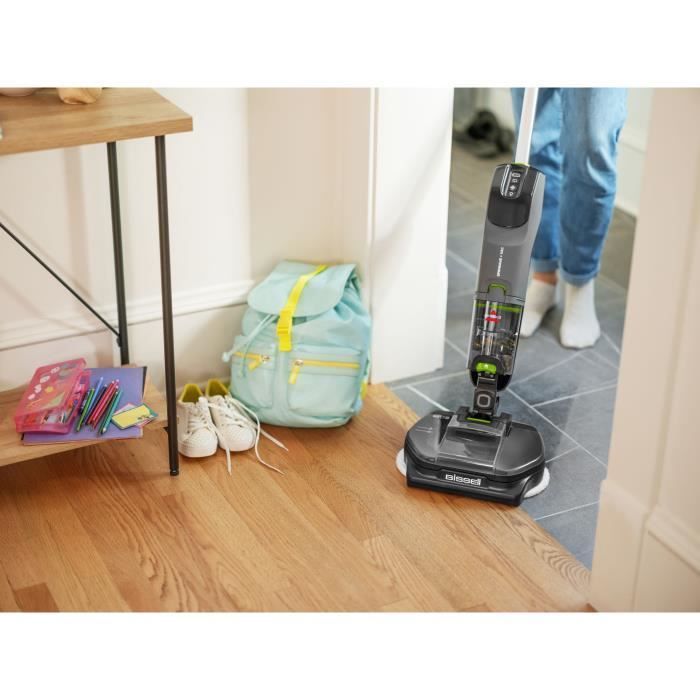 BISSELL SpinWave + Vac Pet Select - Aspirapolvere/Pulitore senza fili - 25,9 V - 3 modalità - 70 min