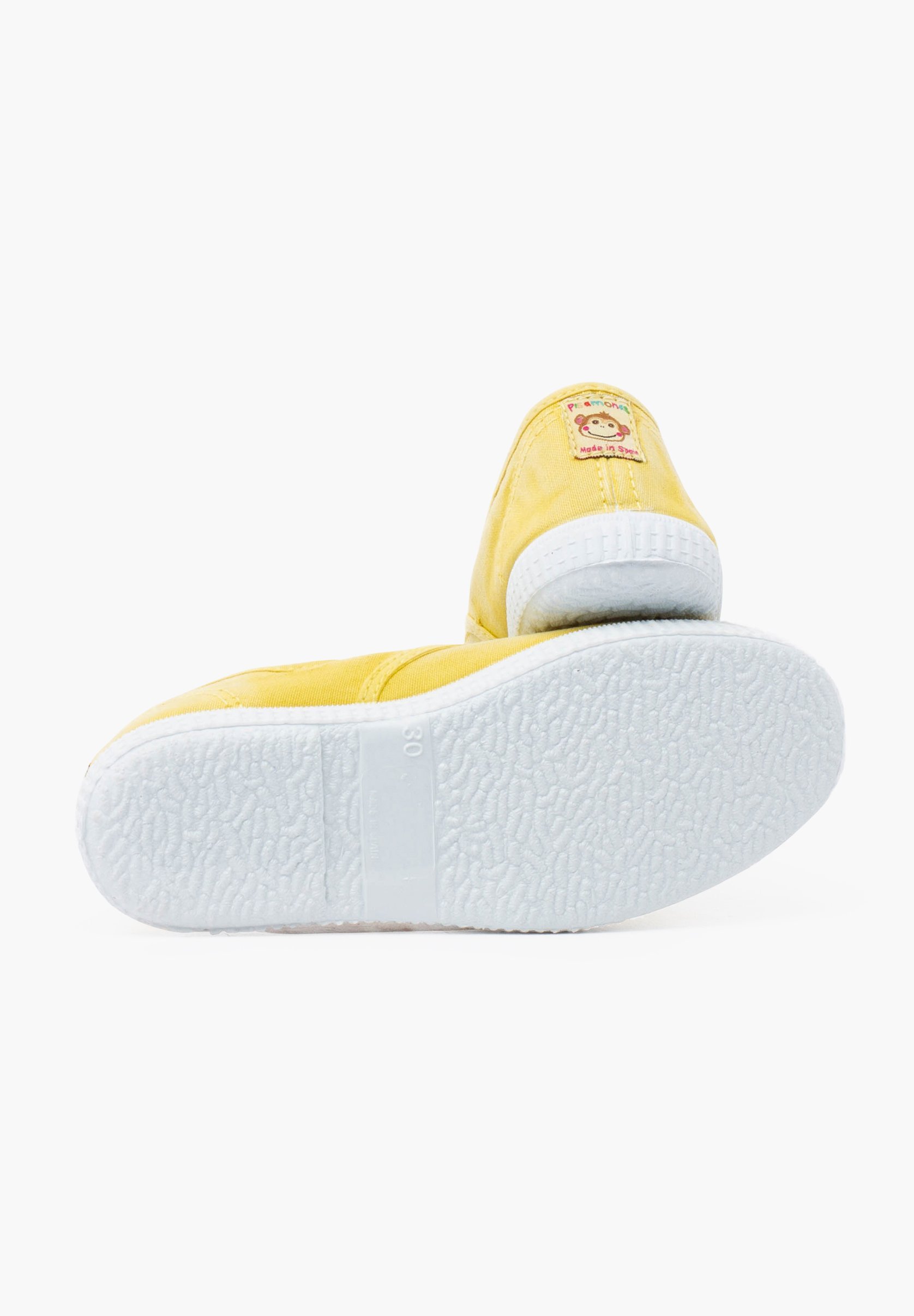 Baskets Pisamonas Slip-On - Jaune banane