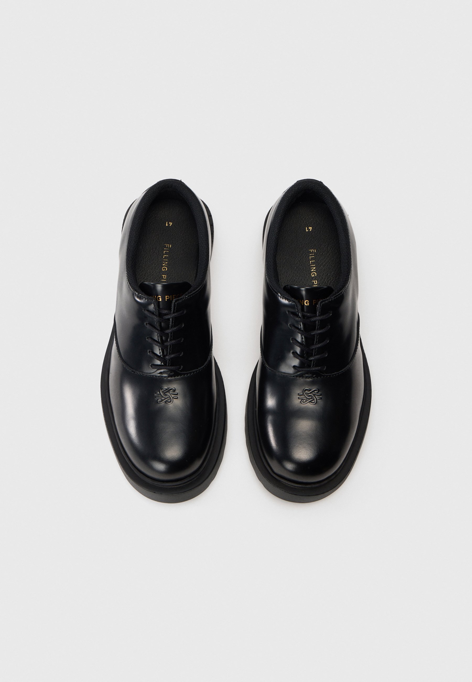 Füllstücke BULKY DERBY - Schnürschuhe - schwarz