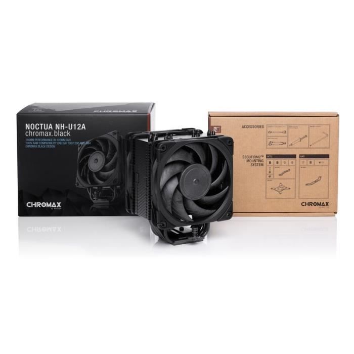 Dissipatore per CPU - Noctua - NH-U12A chromax.Black