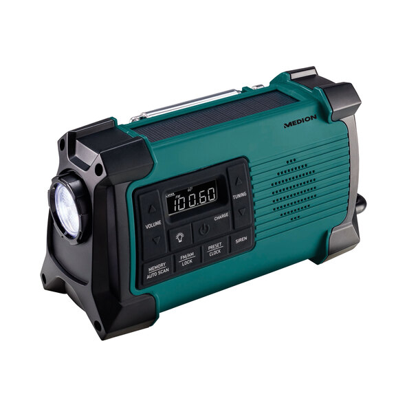 Radio solar/manivelă MD44805